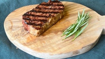 The alternative steak is developed using Adamo Foods' proprietary fermentation process. Credit: Adamo Foods