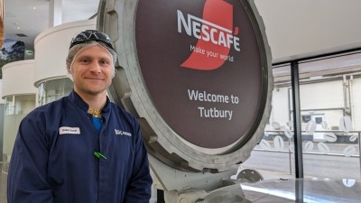 Pictured: David Guest, area manager at Nestlé Tutbury 