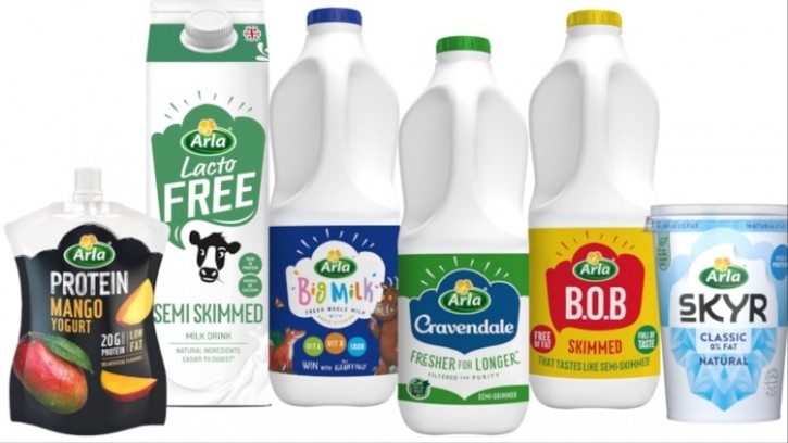 Arla has published its results for the first half of 2024. Credit: Arla Foods UK