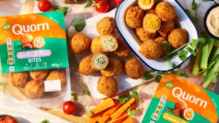 Quorn Foods manufactures a range of chilled and frozen meat-free options. Credit: Quorn Foods