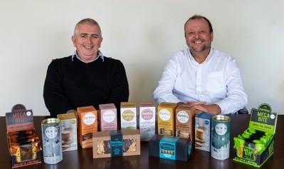 L-R: Des Bell (Managing Director of Furniss of Cornwall) and Mark Norton (Managing Director of Prima Bakeries Group)