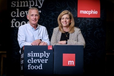 (Left to right) Andy Stapley CEO and  Angela Willows CFO. Image credit: Macphie 