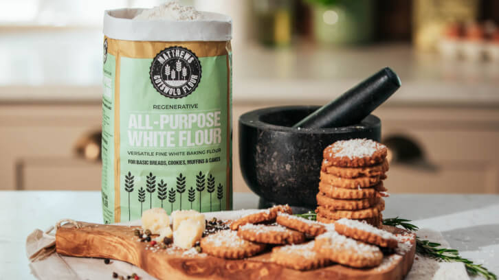 Matthews Cotwolds launches all purpose regenerative white flour